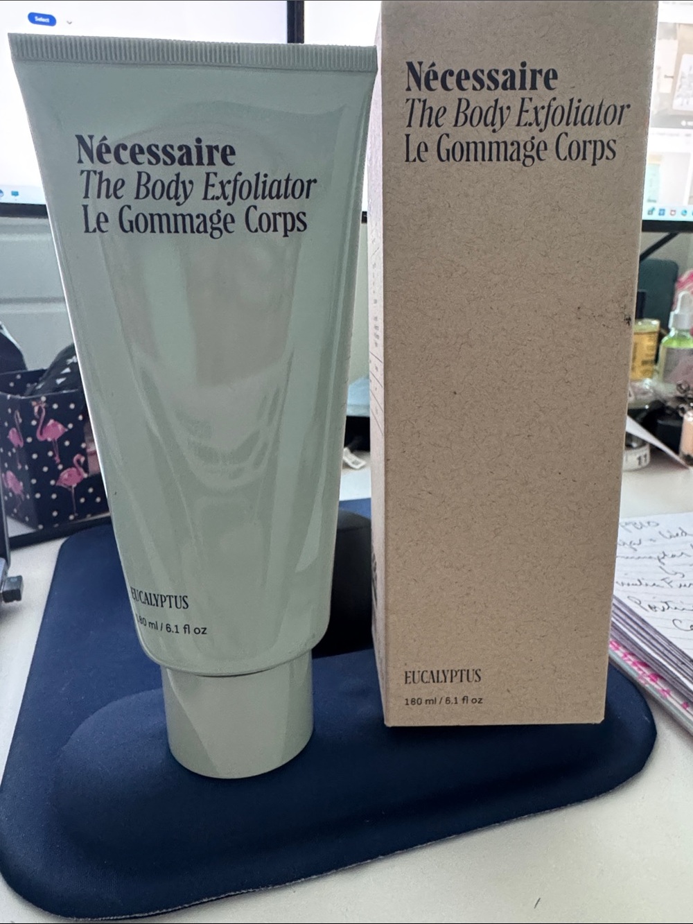 Necessaire The Body Exfoliator — Eucalyptus NEW